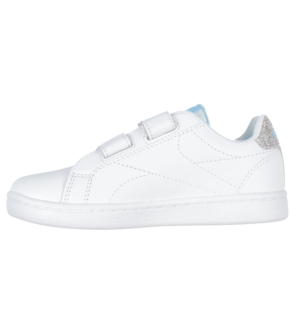 Reebok Sko - RBK Royal Complete C - Tennis - Hvid/Sølv/Blå