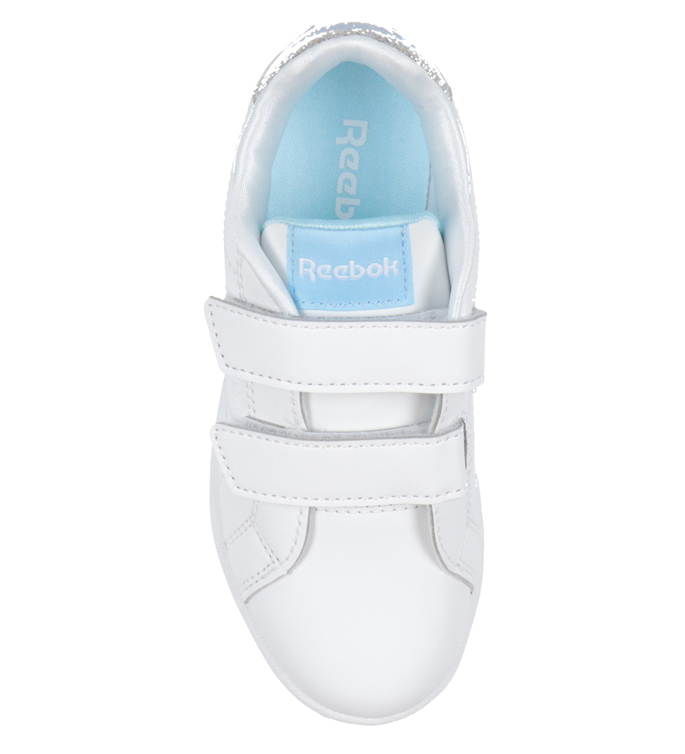 Reebok Sko - RBK Royal Complete C - Tennis - Hvid/Sølv/Blå