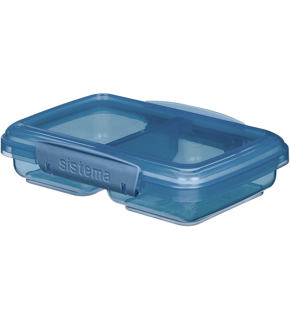 Sistema Madkasse - Small Split - 350 ml - Blå