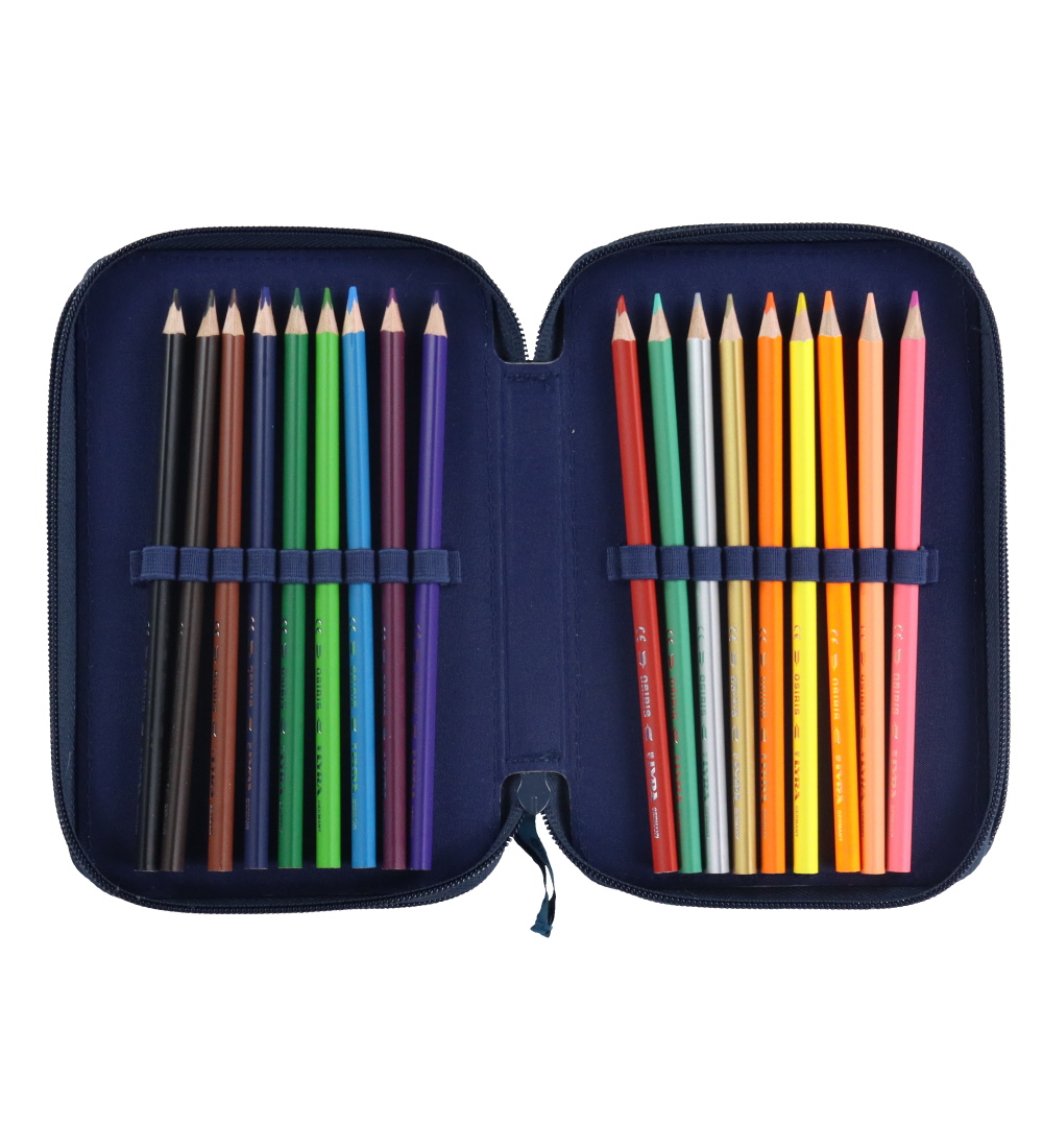 Ergobag Penalhus m. Indhold - Maxi - Space TravelBear