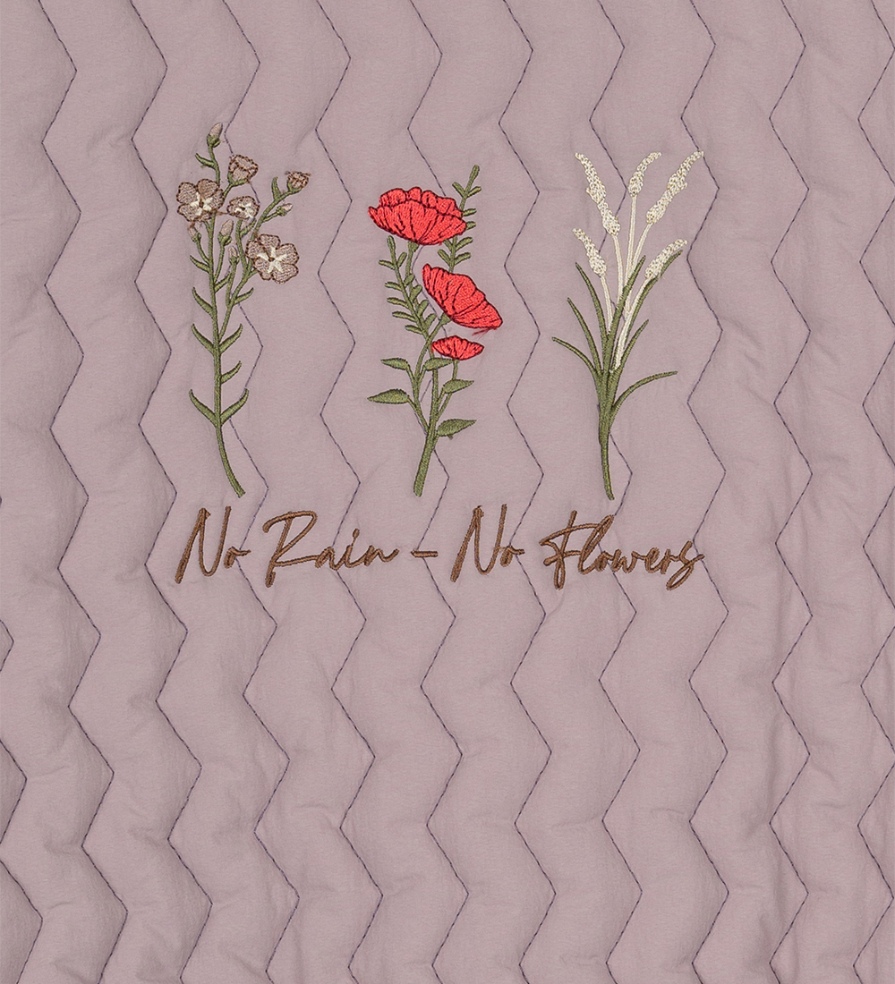Mikk-Line Bomberjakke - Nirvana m. Blomster