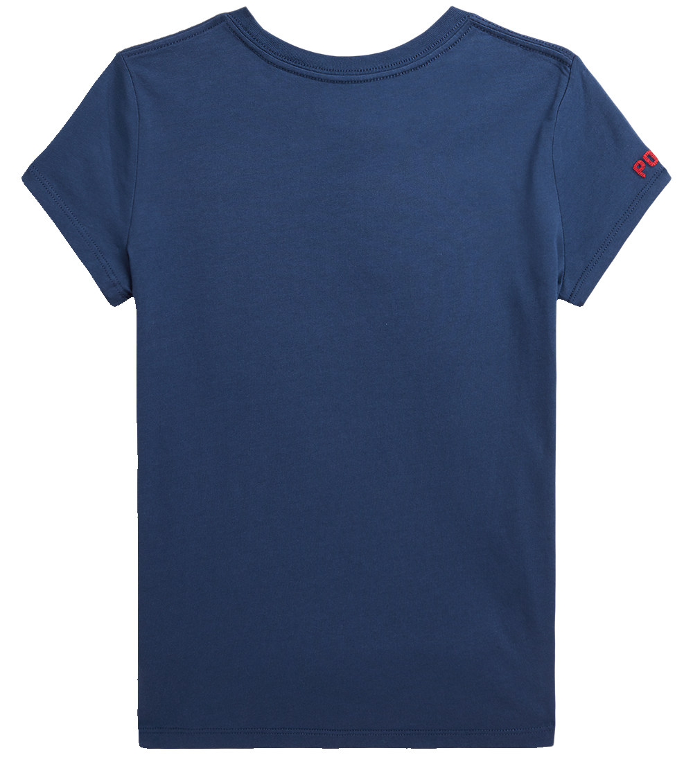 Polo Ralph Lauren T-shirt - Rustic Navy m. Flag