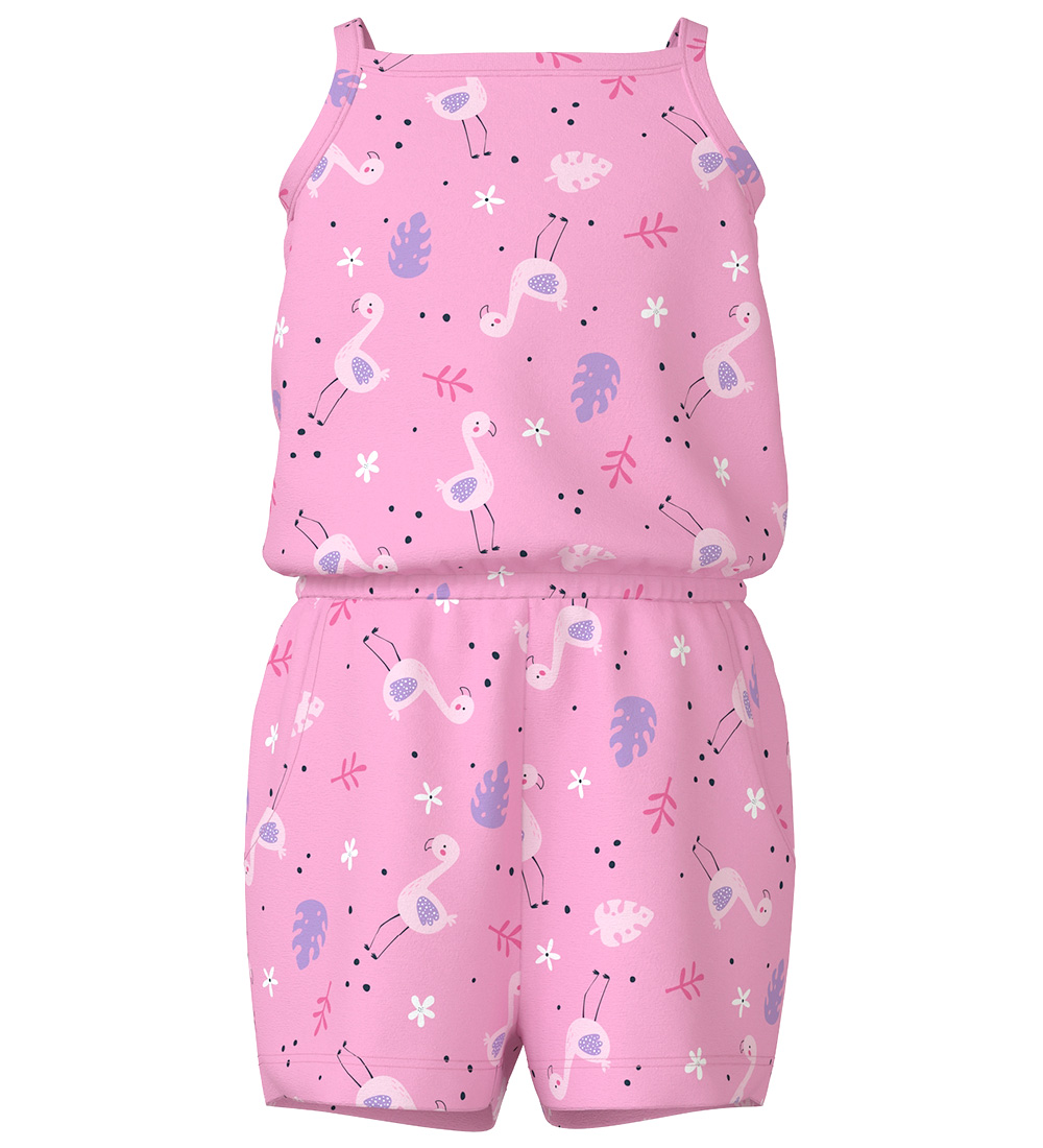 Name It Sommerdragt - NmfVigga - BonBon/Flamingos
