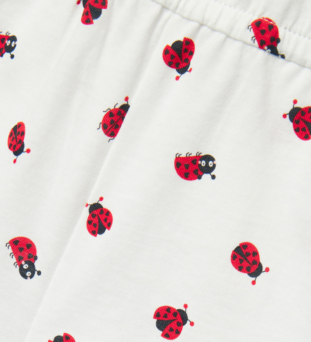 Name It Sommerdragt - NmfVigga - Bright White/Ladybugs