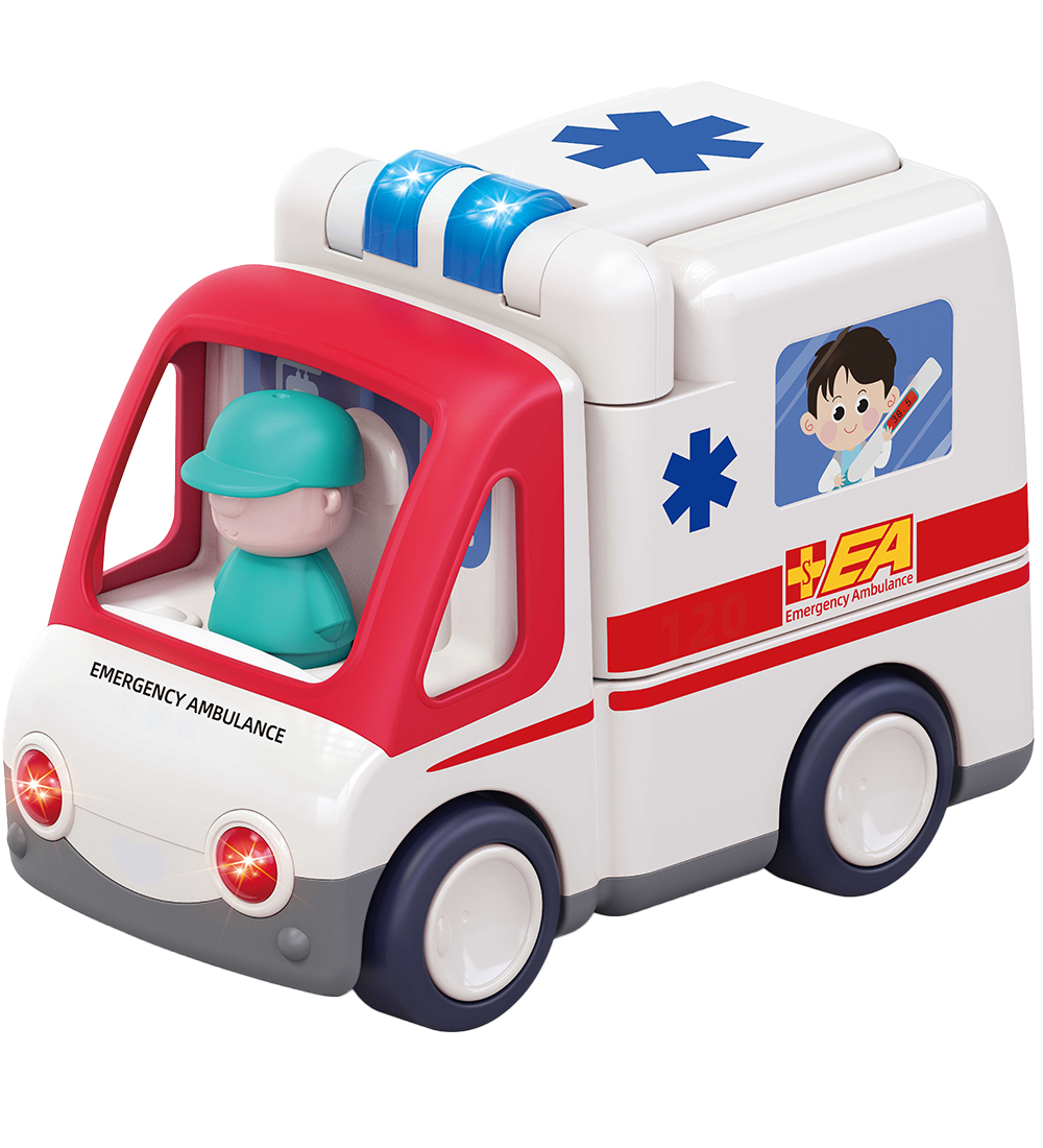Kinder and Kids Ambulance - m. Lys, Musik Og Bevægelse