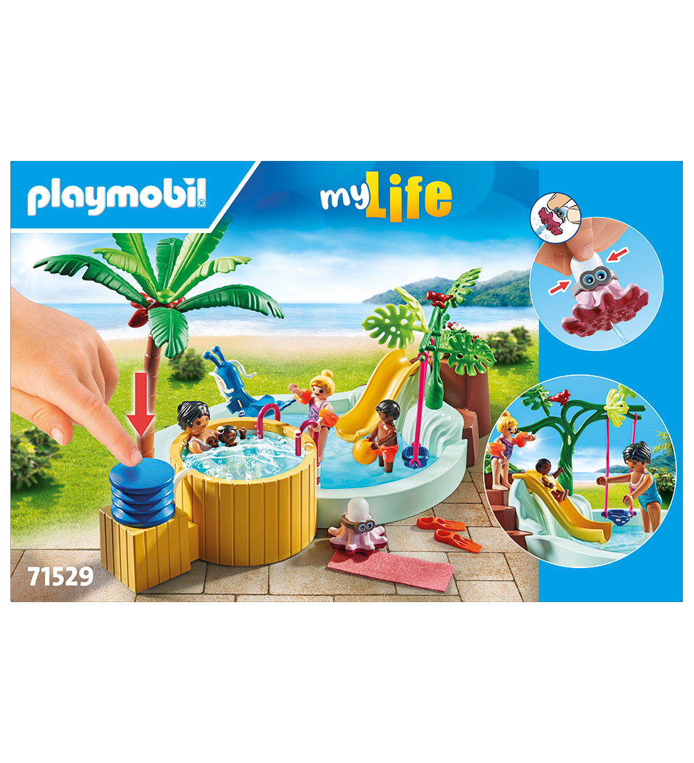 Playmobil My Life - Børne Pool - 71529 - 53 Dele