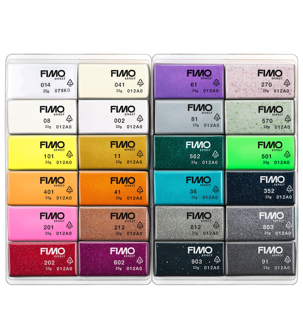Staedtler FIMO Modellervoks - Soft - 24x25 g - Effect
