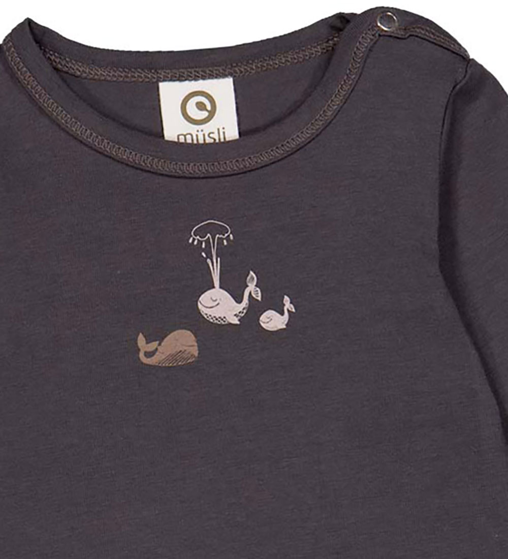 Müsli Body l/æ - Whale - Mystery Blue