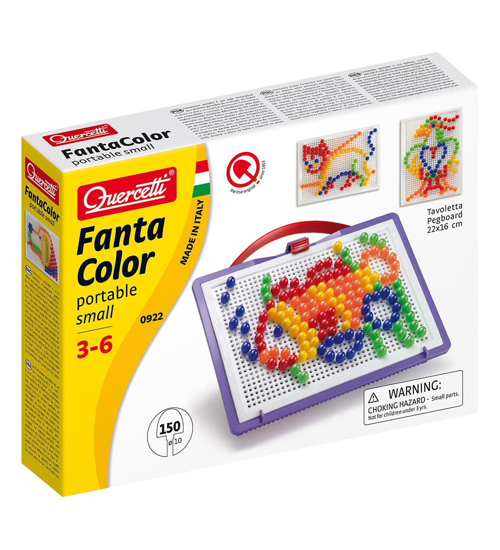 Quercetti Stiftmosaik - Fanta Color Tab - 150 stk. - 00922