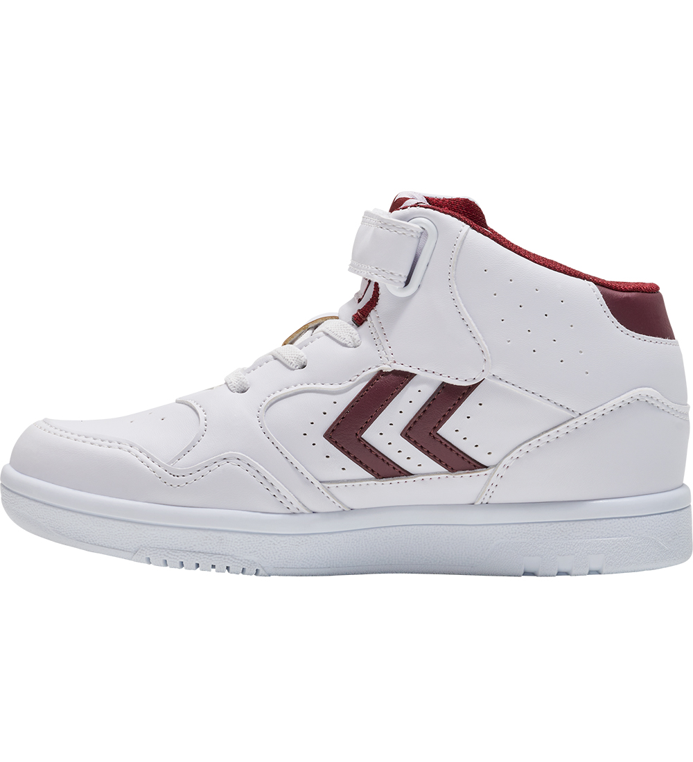 Hummel Sko - Camden High Jr - Hvid/Rød