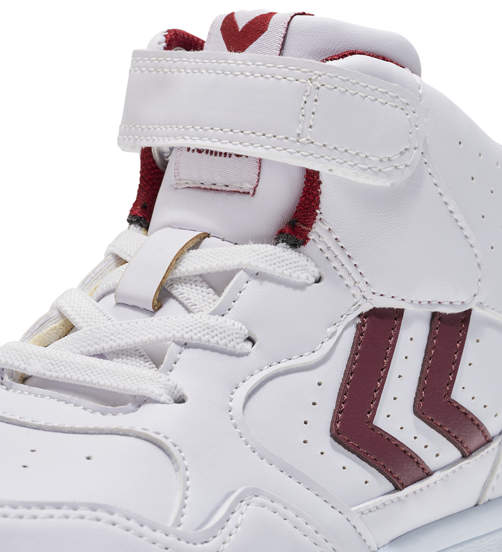 Hummel Sko - Camden High Jr - Hvid/Rød