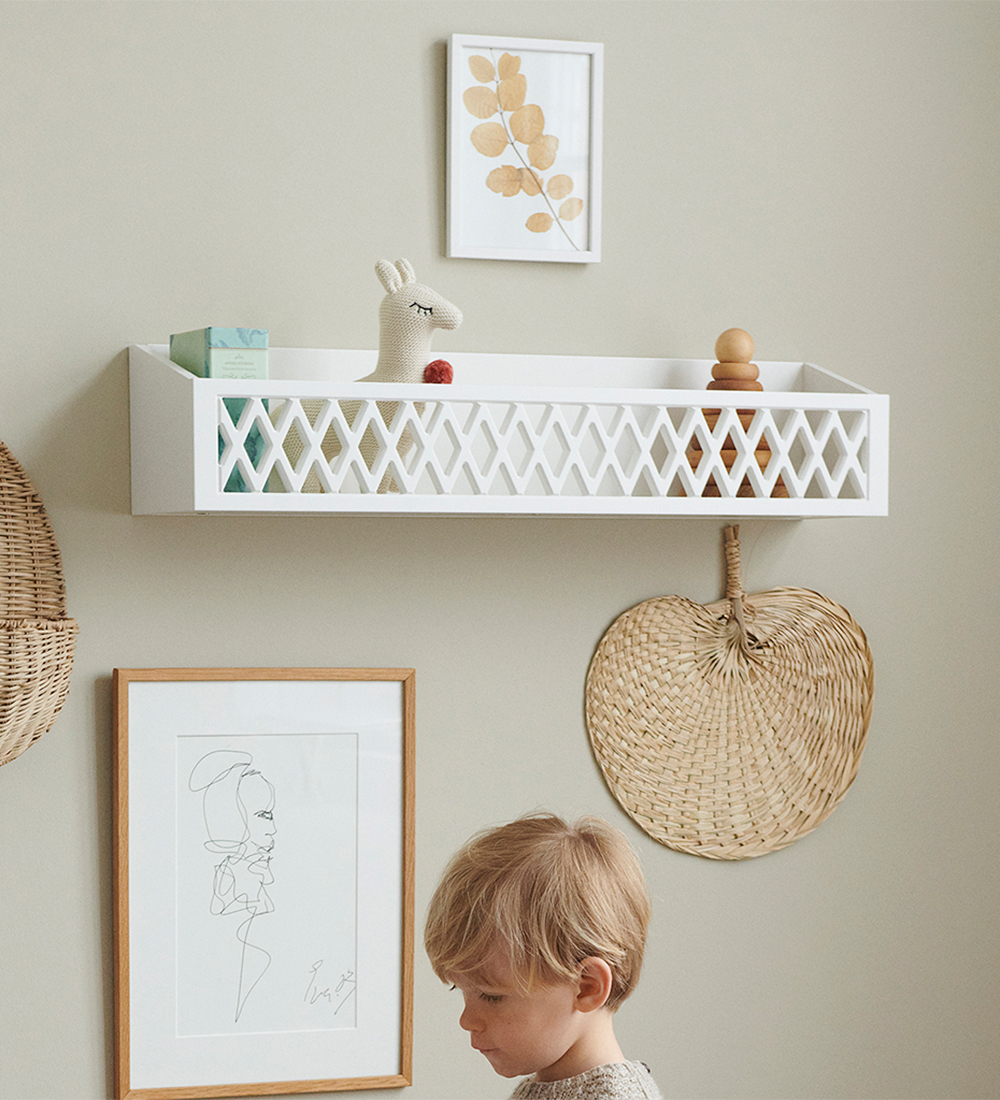 Cam Cam Hylde - Harlequin Shelf - 75x16 cm - Light Sand