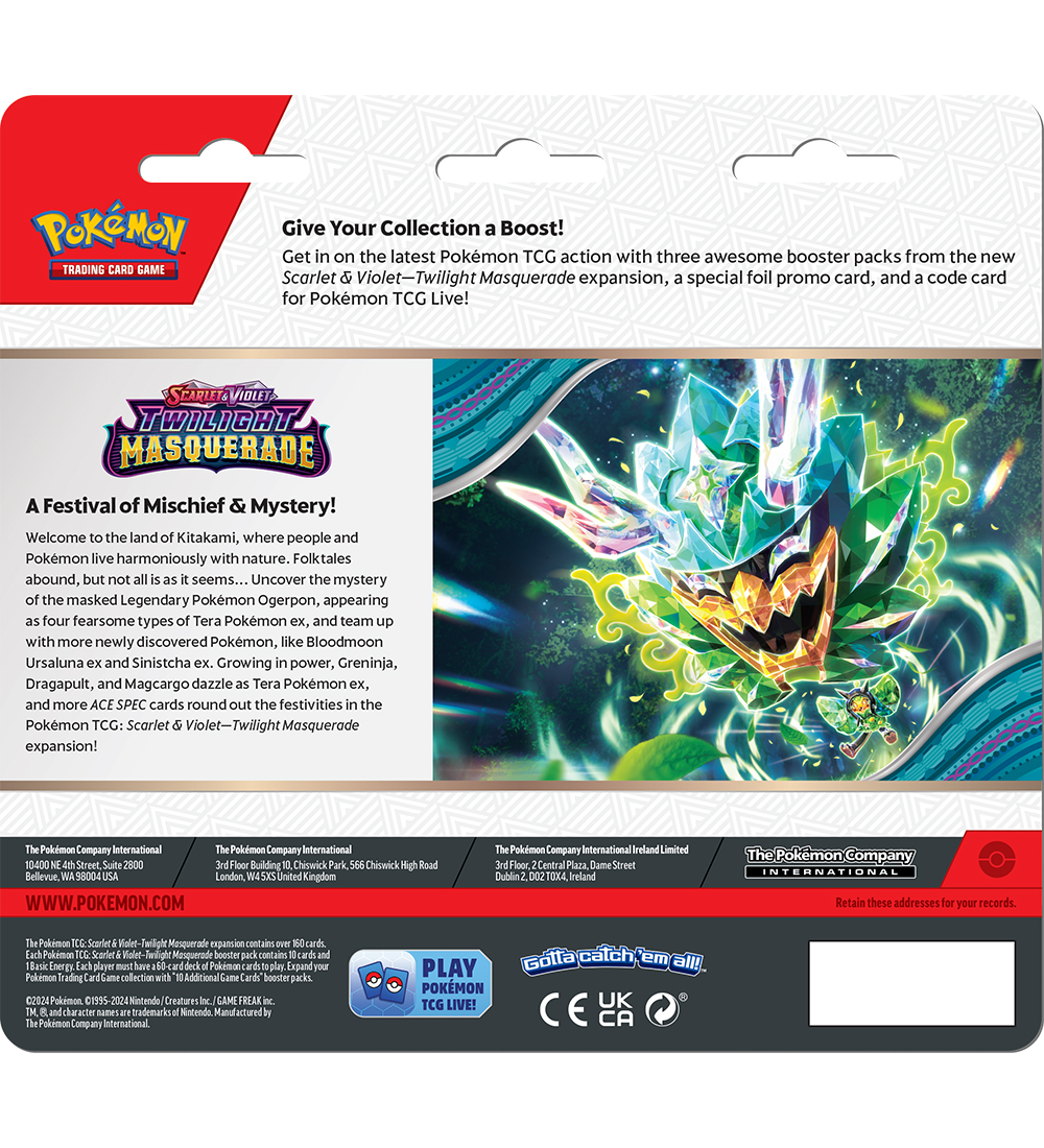 Pokémon Samlekort - Scarlet & Violet - Twilight Masquerade