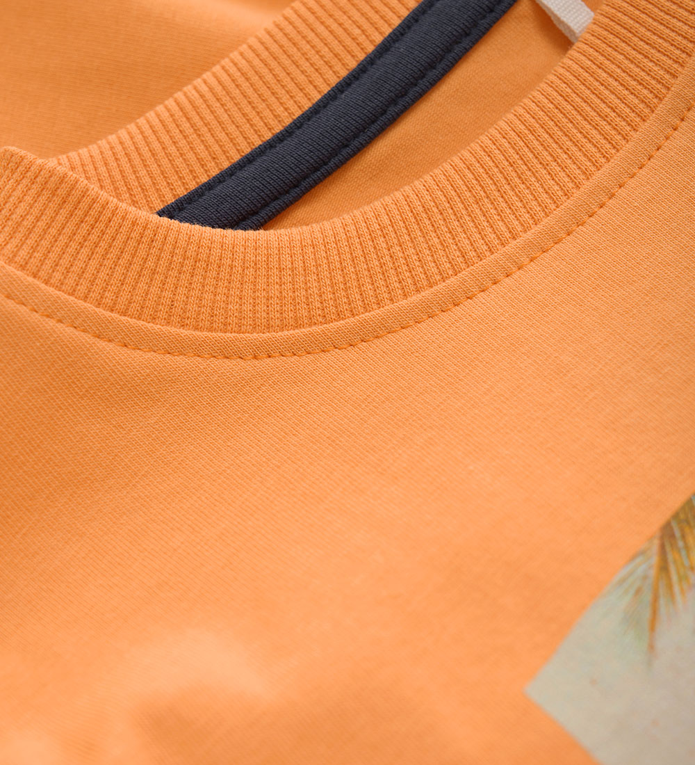 Minymo T-shirt - Mock Orange m. Surfer