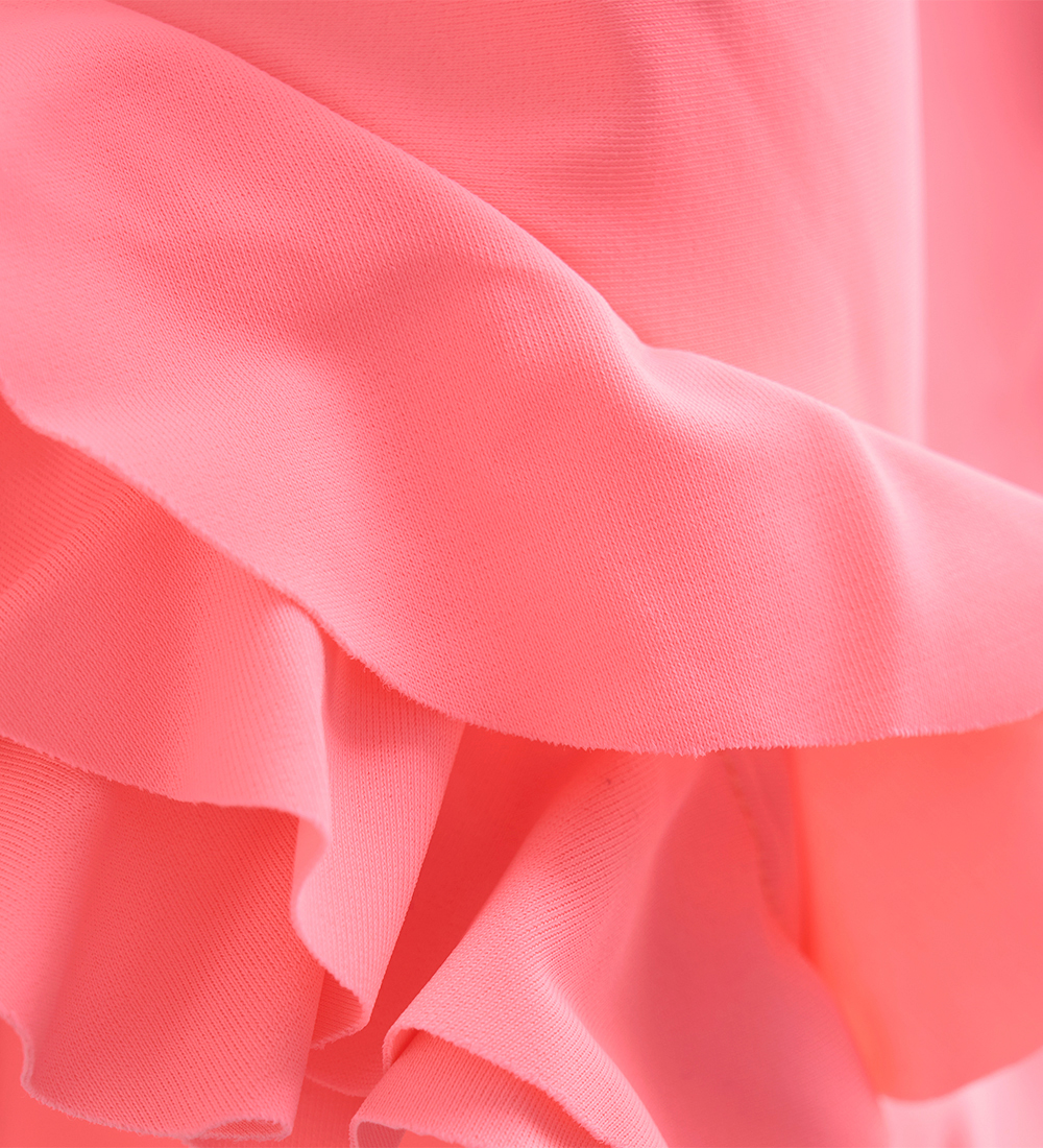 Color Kids Badedragt - Neon Coral m. Papegøje