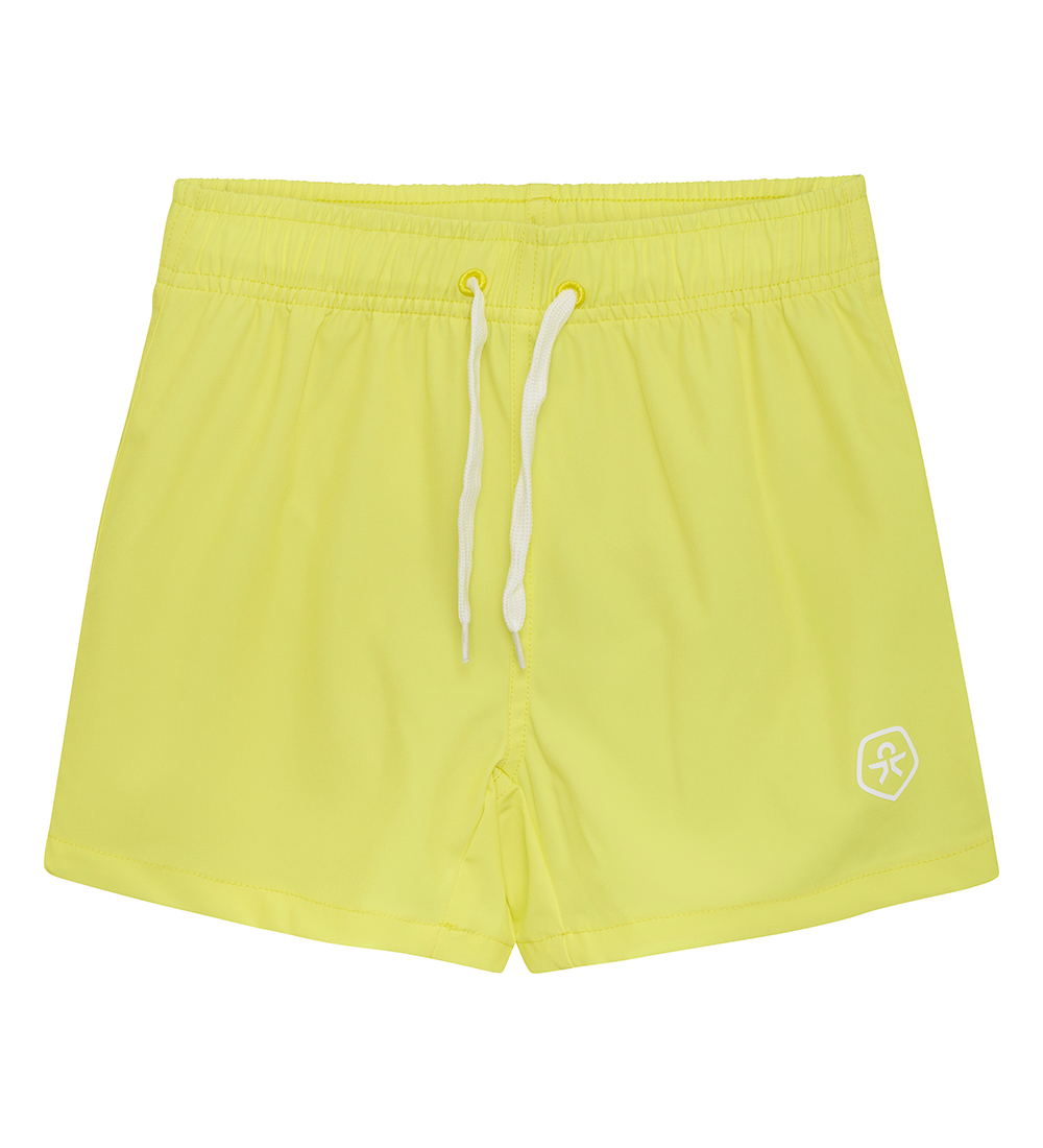 Color Kids Badeshorts - Limelight