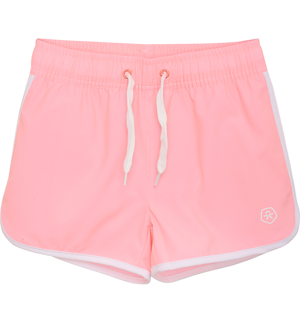 Color Kids Badeshorts - Salmon Rose