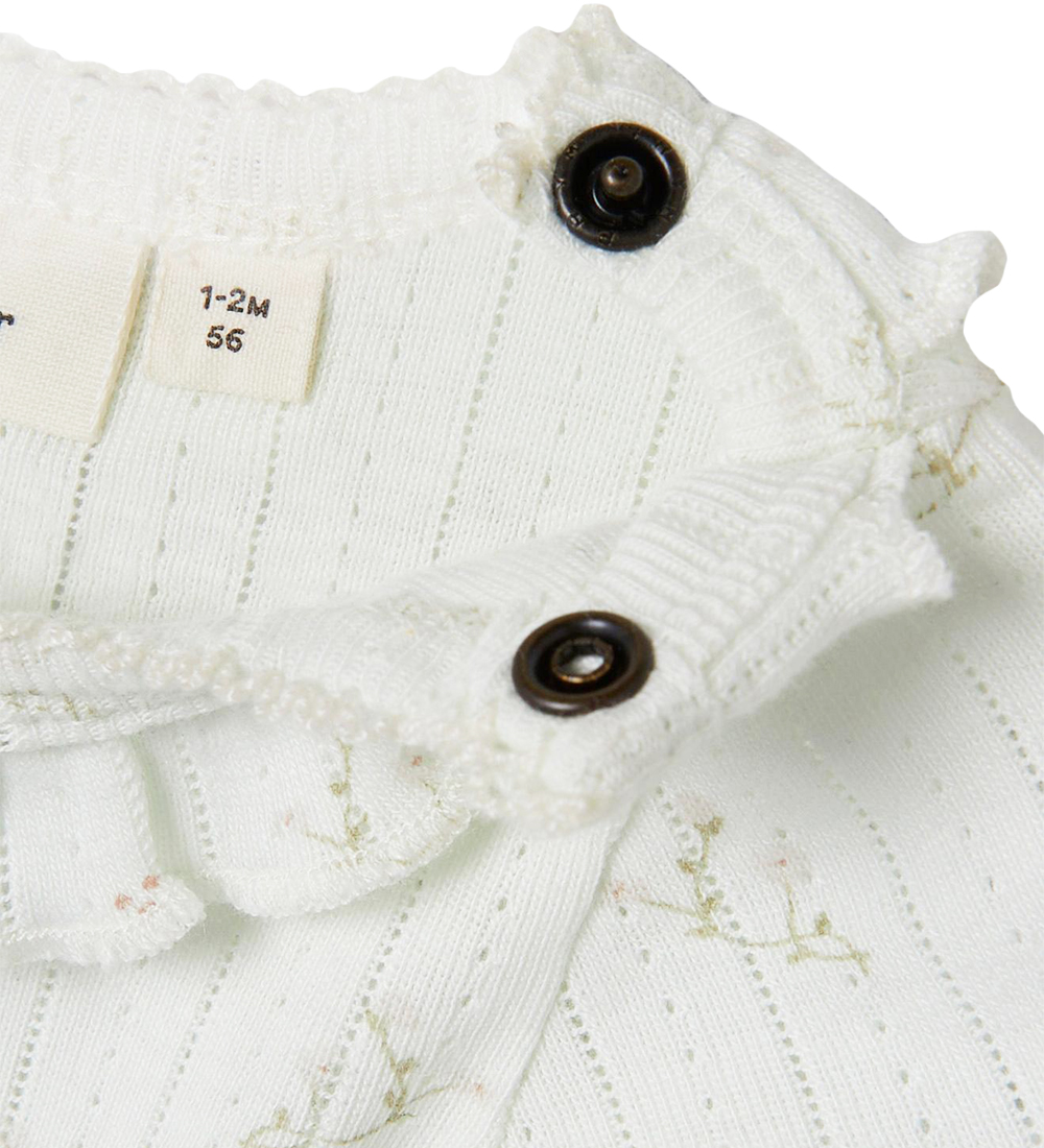 Lil' Atelier Body k/æ - NbfRachello - Coconut Milk m. Blomster