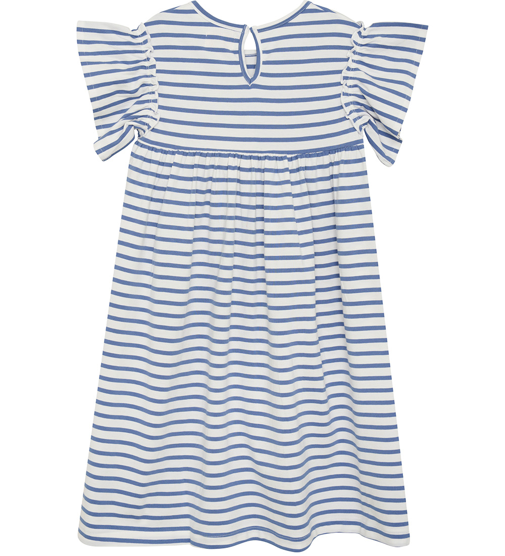 Creamie Kjole - Stripe - Colony Blue
