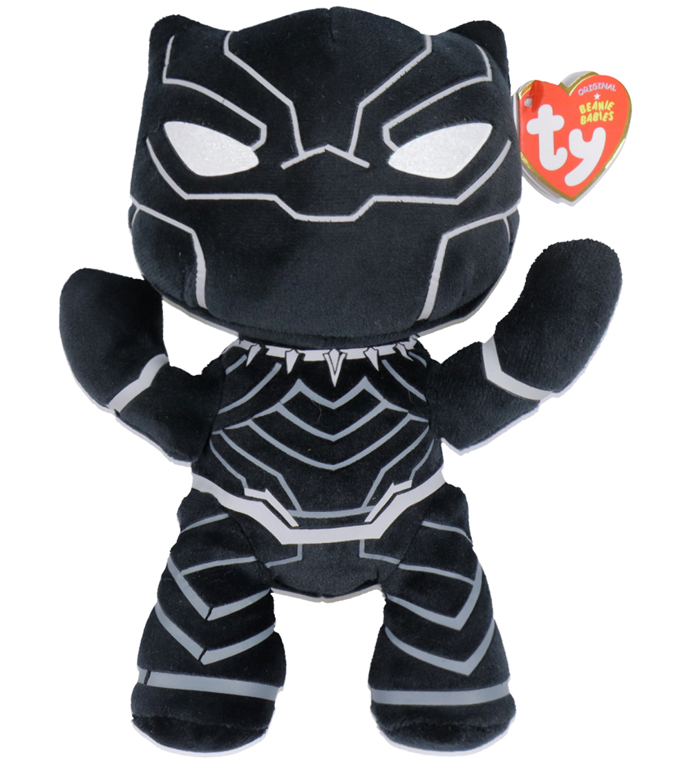 Ty Bamse - Beanie Babies - 20 cm - Marvel Black Panther