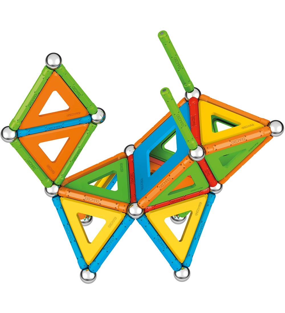Geomag Magnetsæt - Supercolor Panels Recycled - 78 Dele