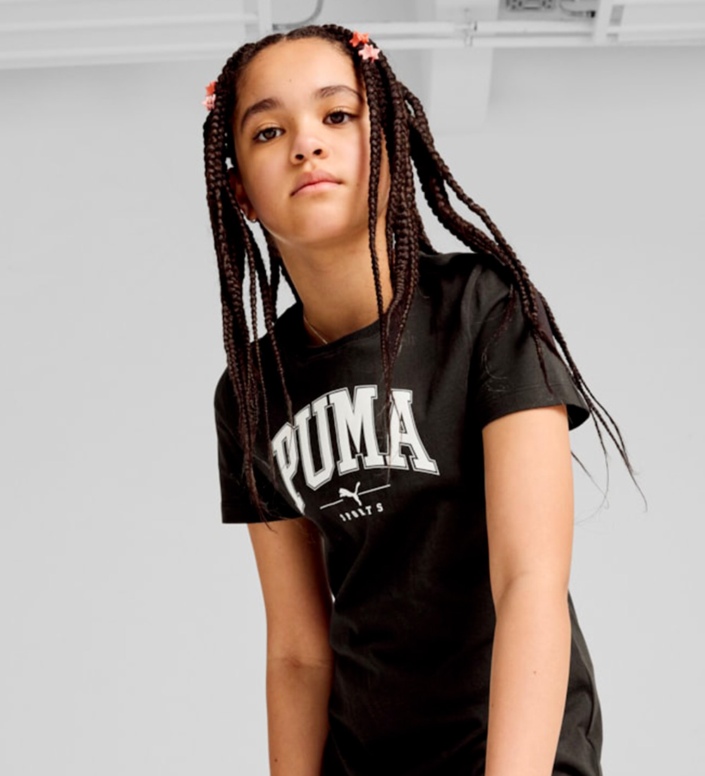 Puma T-shirt - Squad Tee - Sort