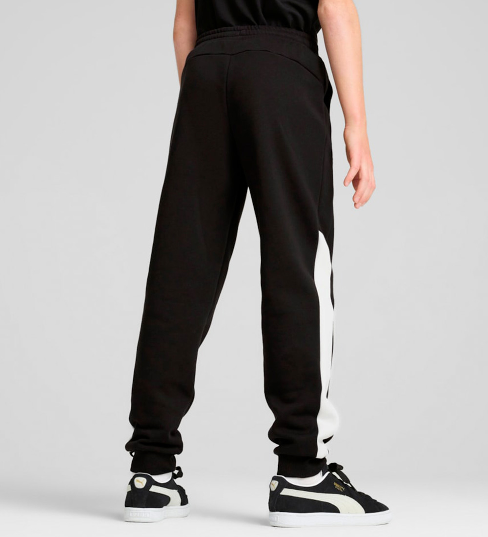 Puma Sweatpants - Power Colorblock - Sort
