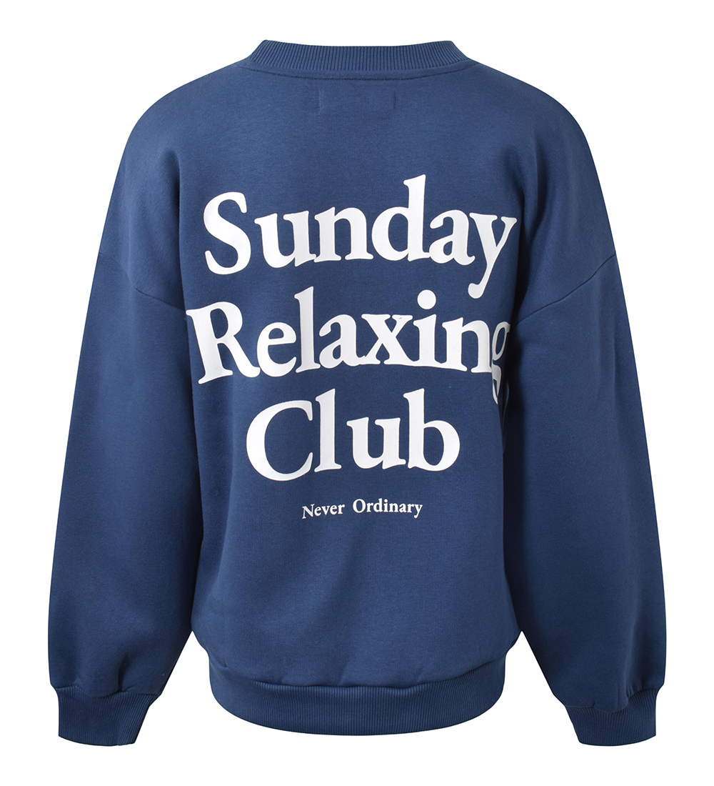 Hound Sweatshirt - Oversized - Navy