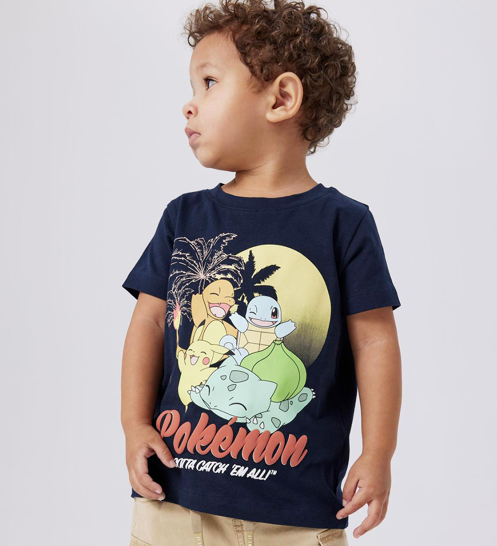 Name It T-Shirt - NmmMatinis Pokemon - Dark Sapphire