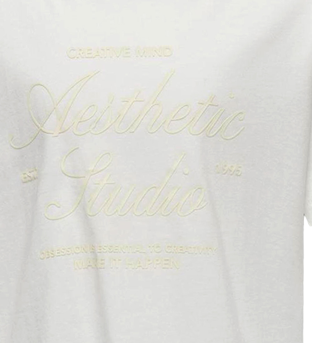 Kids Only T-Shirt - KogSimone - Cloud Dancer/Studio
