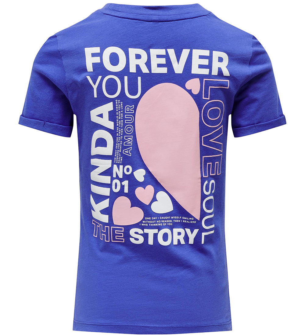 Kids Only T-Shirt - KogIna - Dazzling Blue/Story
