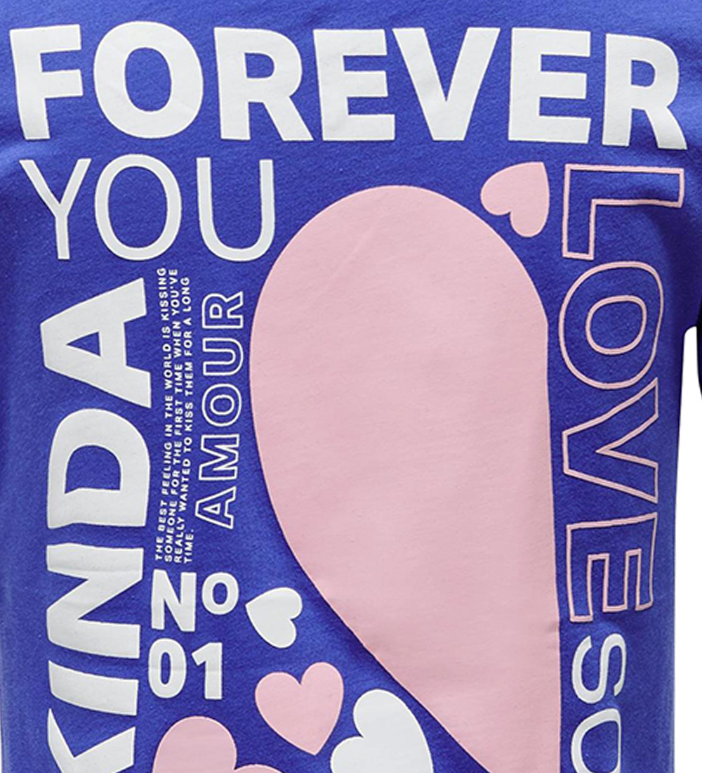 Kids Only T-Shirt - KogIna - Dazzling Blue/Story