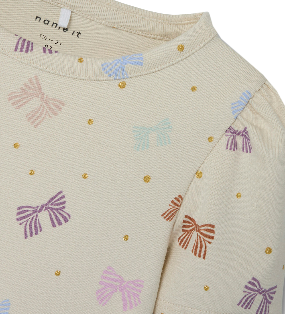 Name It T-shirt - NmfJannica - Birch