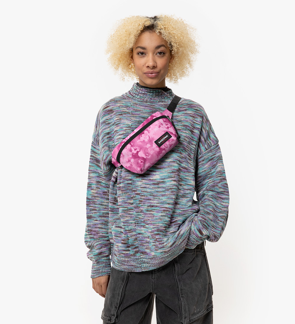 Eastpak Bæltetaske - Sommar - 4 L - Flower Blur Pink