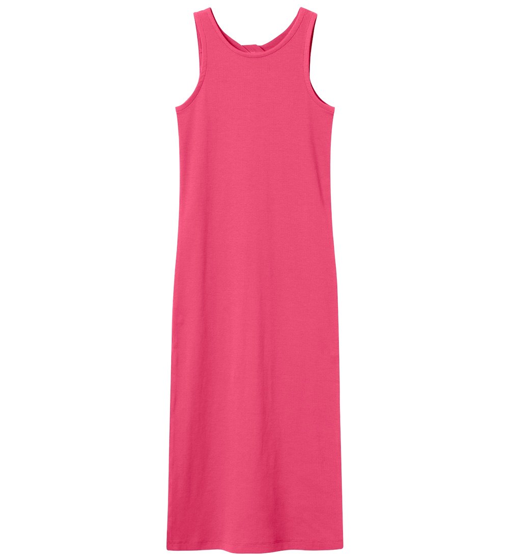 Name It Kjole - Rib - NkfJutti - Pink Power