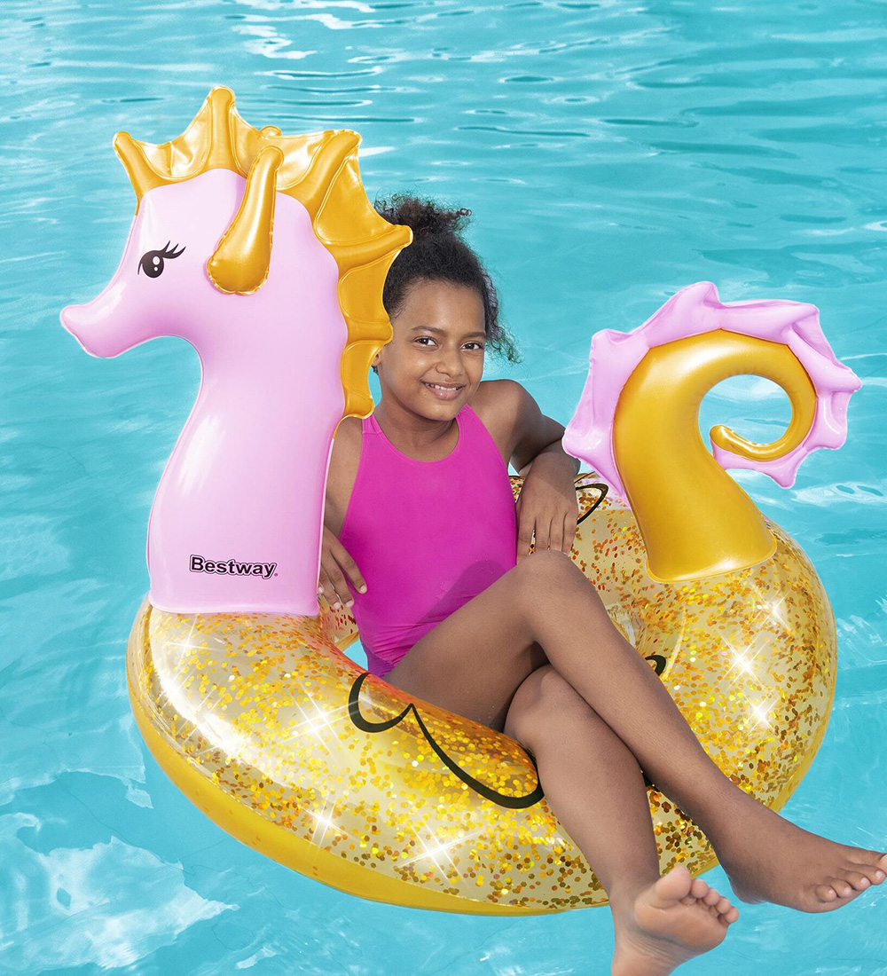 Bestway Badering - 115x104cm - Glitter Seahorse