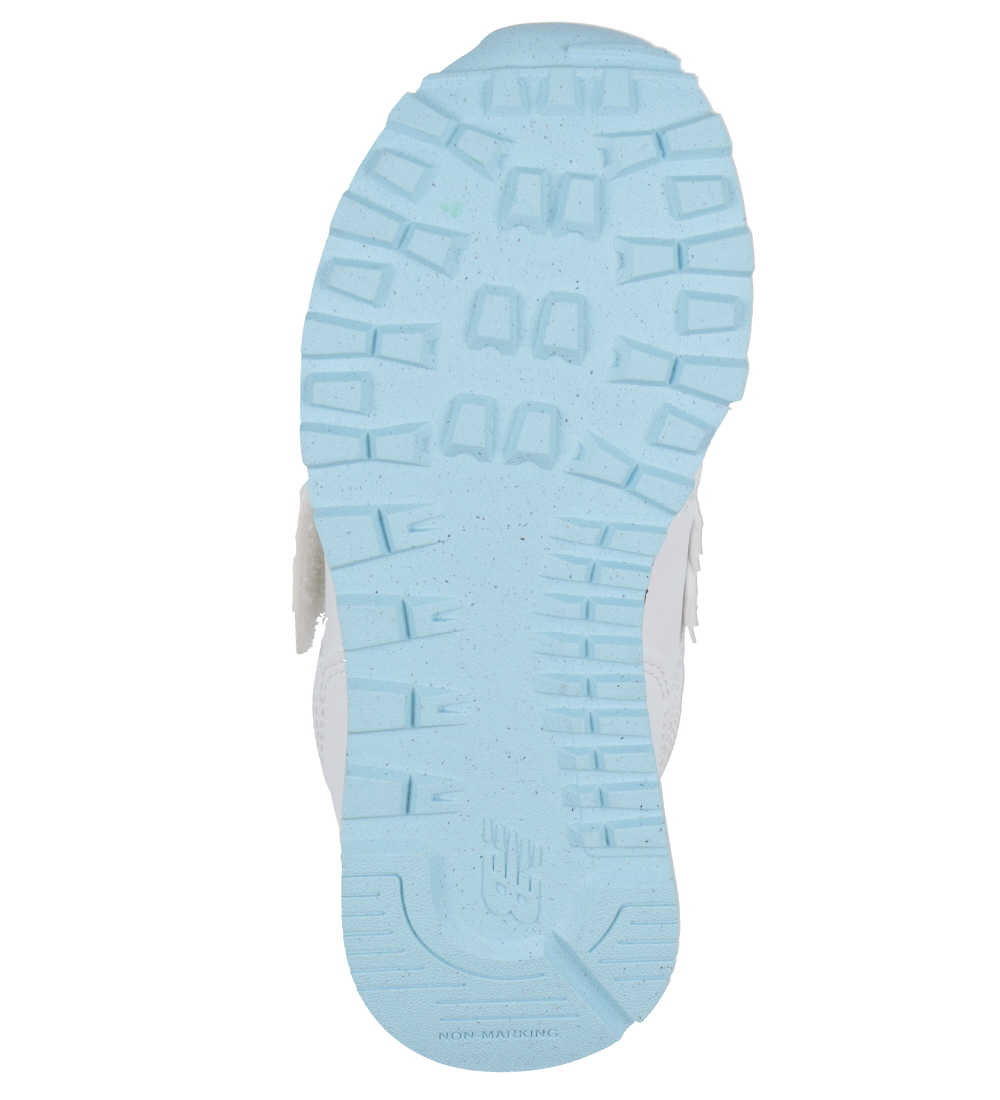 New Balance Sko - 574 - Hvid/Team Sky Blue