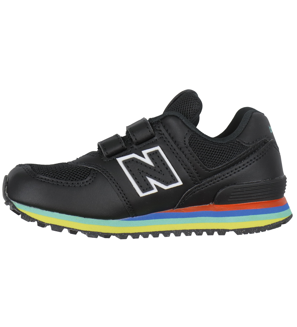 New Balance Sko - 574 - Sort/Neo Flame