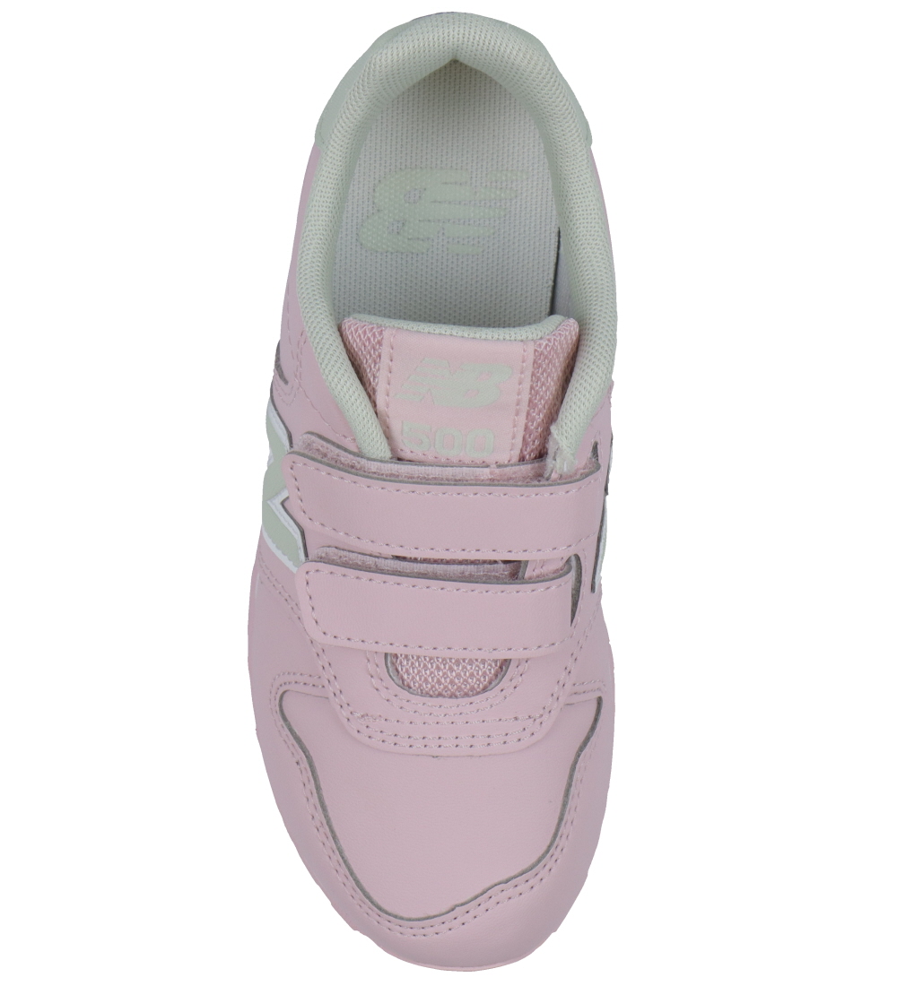 New Balance Sko - 500 - Mid Century Pink/Natural Mint