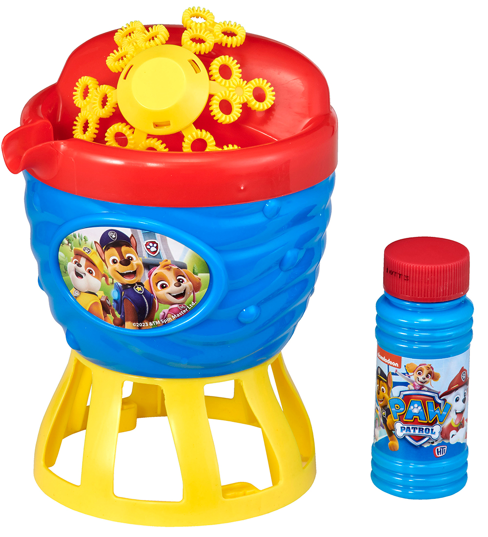 Bubbles Sæbeboblemaskine - Paw Patrol Bubble Fountain