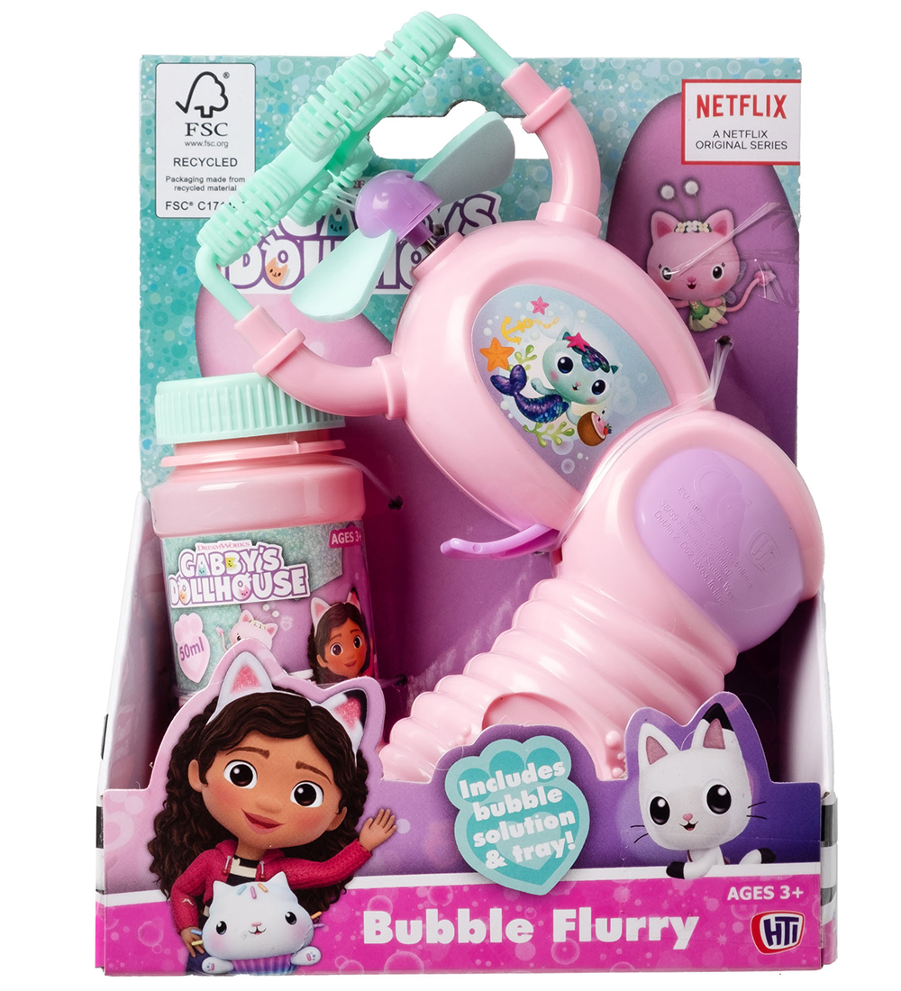 Bubbles Sæbeboblemaskine - Gabby's Dollhouse Bubble Flurry