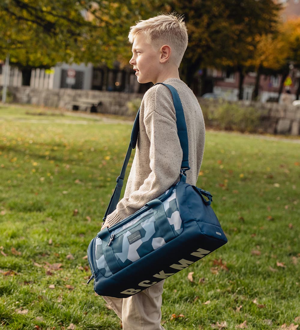 Beckmann Sportstaske - Blue Camo