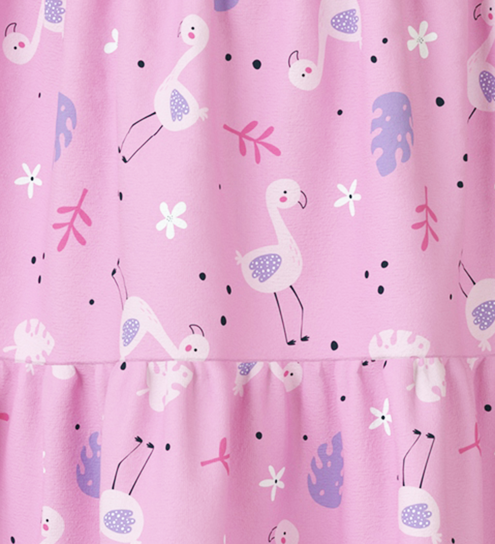 Name It Kjole - NmfVigga - Bonbon/Flamingos