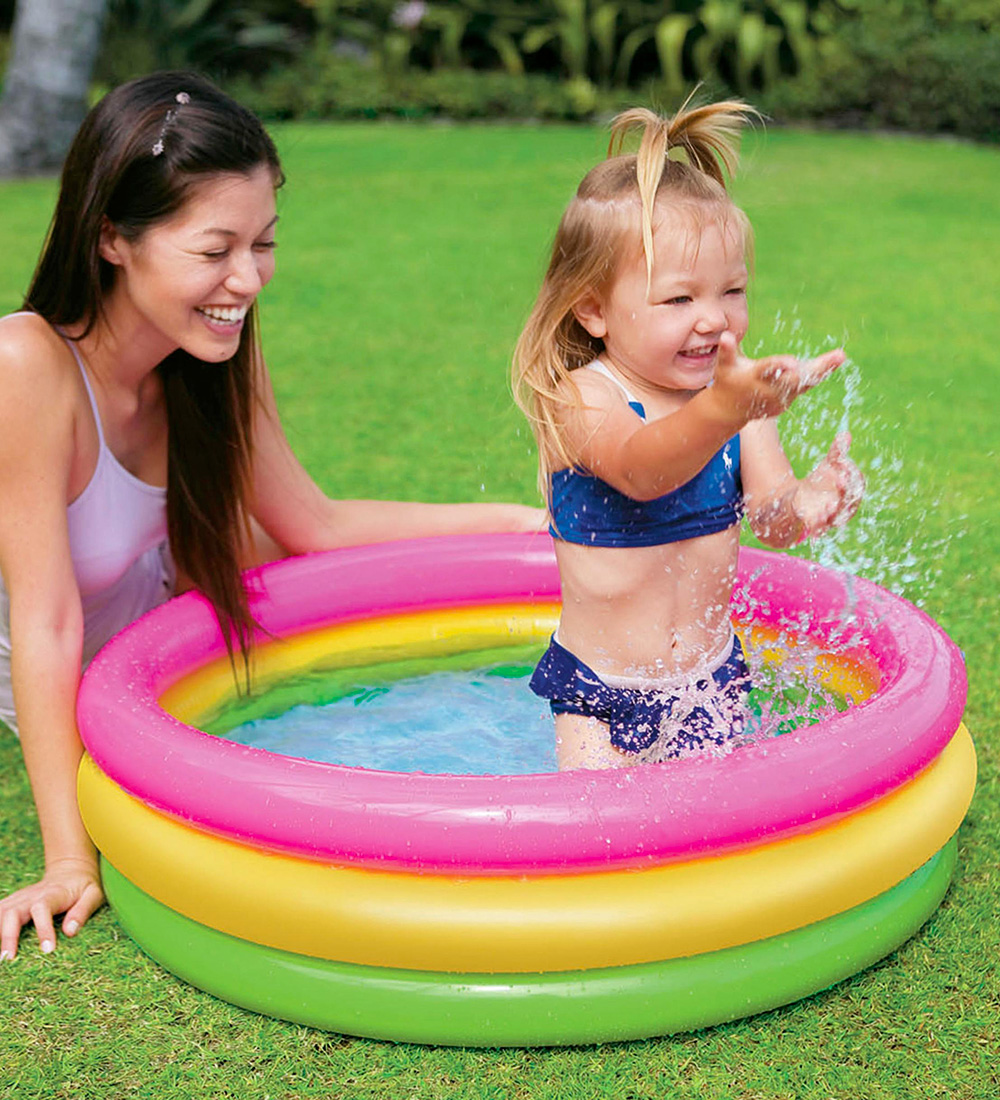 Intex Badebassin - Sunset Glow Baby Pool - 86x25cm - 86 L