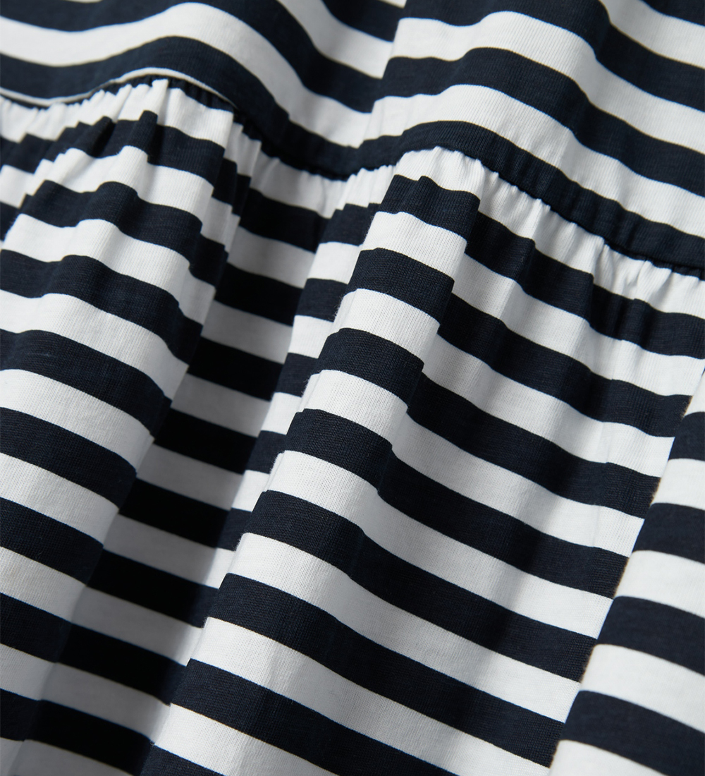 Name It Kjole - NkfVigga Spencer - Dark Sapphire/White