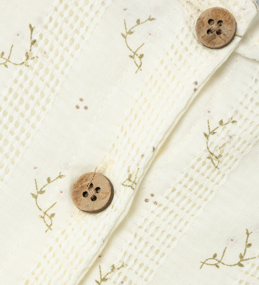 Lil Atelier Kjole - NbfJinna - Coconut Milk m. Blomster