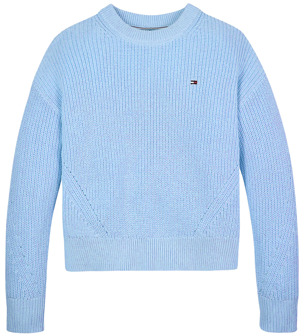 Tommy Hilfiger Bluse - Strik - Essential - Vessel Blue