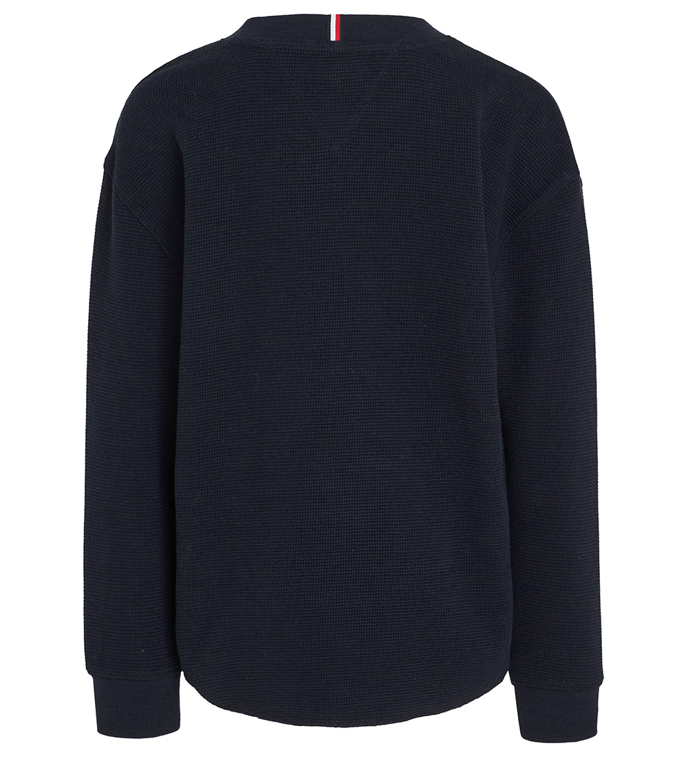 Tommy Hilfiger Bluse - Monotype - Desert Sky