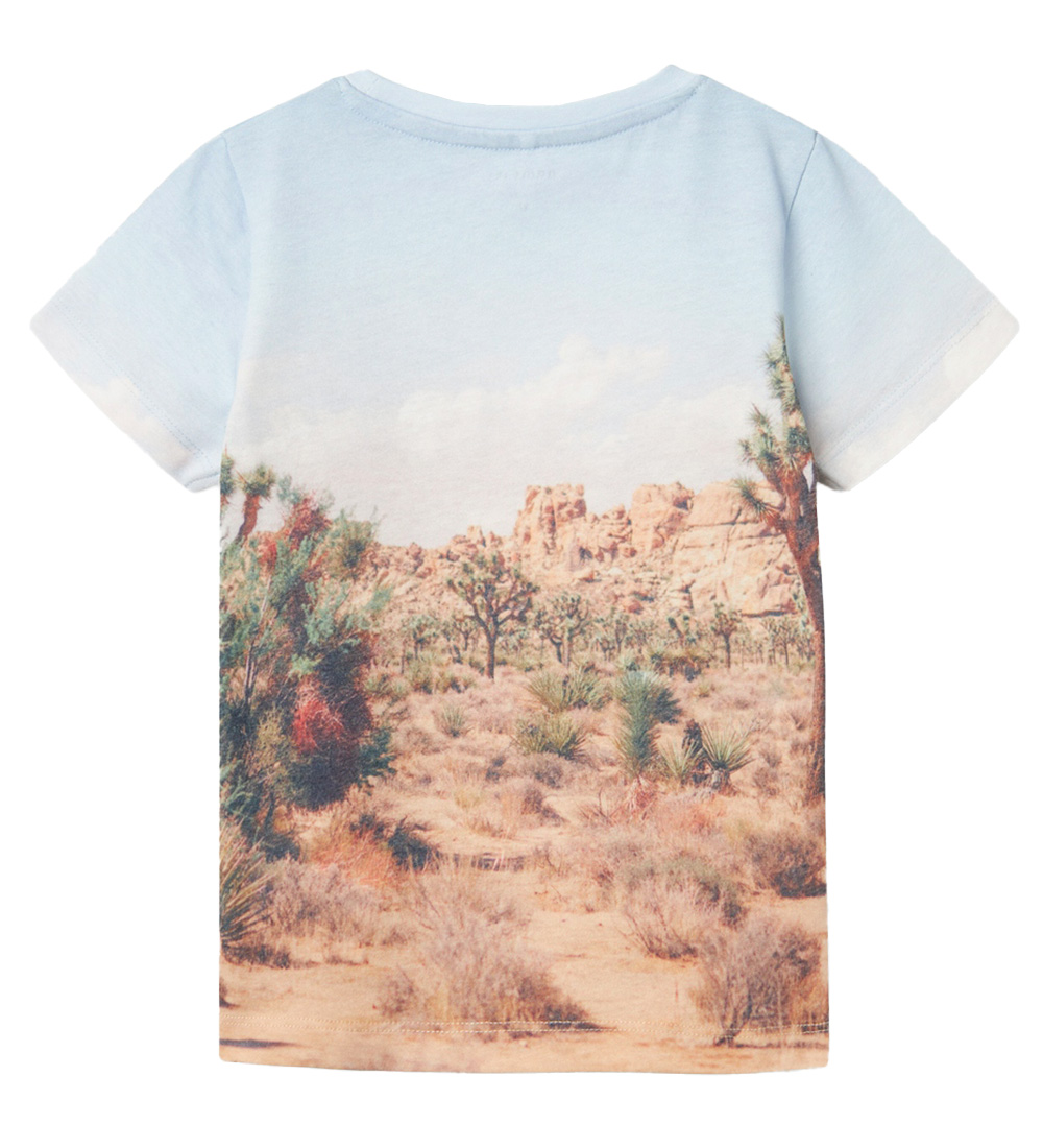 Name It T-shirt - NmmJoke - Oil Green m. Print