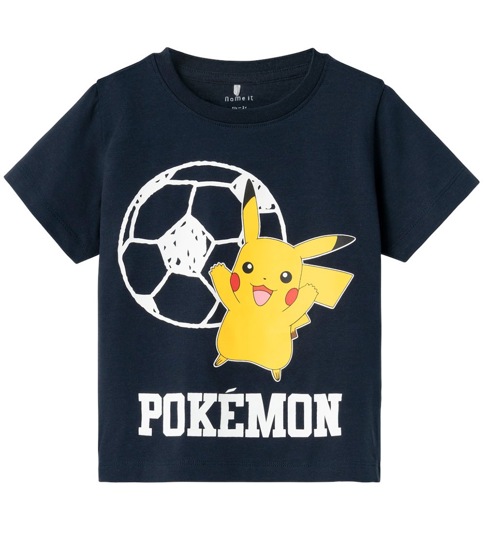 Name It T-Shirt - NmmJillis Pokemon - Dark Sapphire m. Print